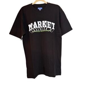 Market Graphic T-Shirt Lot of 3 Size M